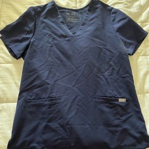 Medium Figs navy scrub top